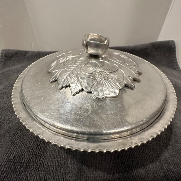 🇺🇸💥Continental Silver Co. “Wild Rose” Brillantone #1057💥🇺🇸 - Picture 1 of 16